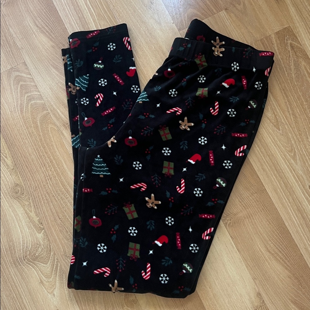 Merry Christmas  multi designs Velour Lounge Pants L